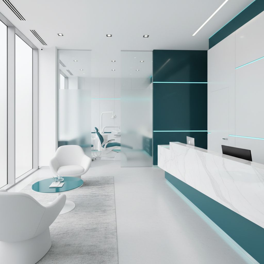 Modern dental clinic interior