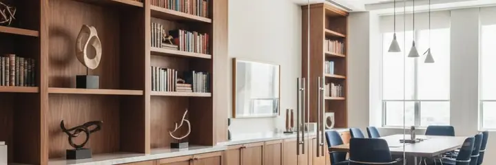 Modern law office interior