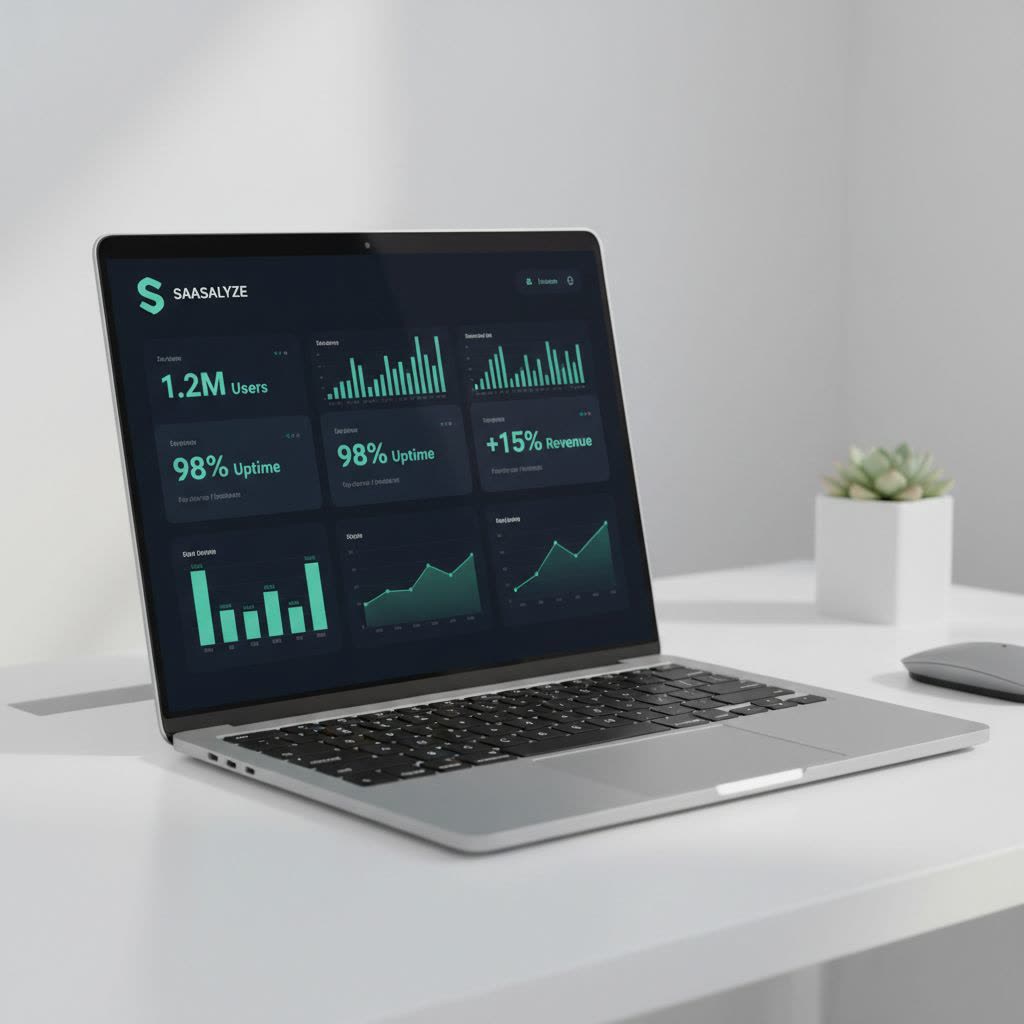 The ThreeDay platform dashboard on a laptop